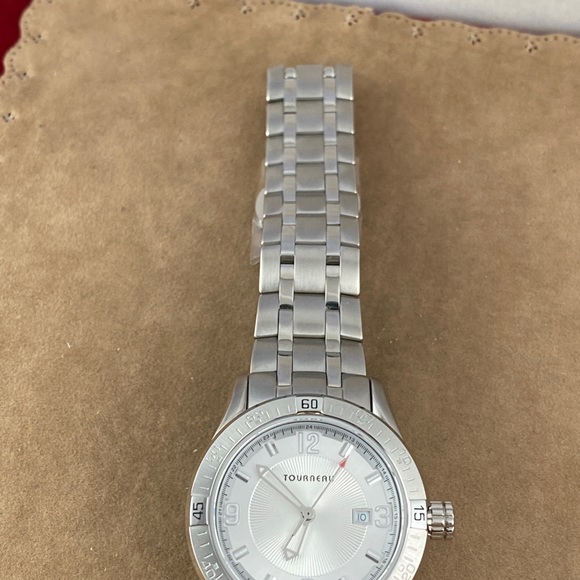 Tourneau Designed Swiss Watch Silver Tone NIBNT - Picture 11 of 16